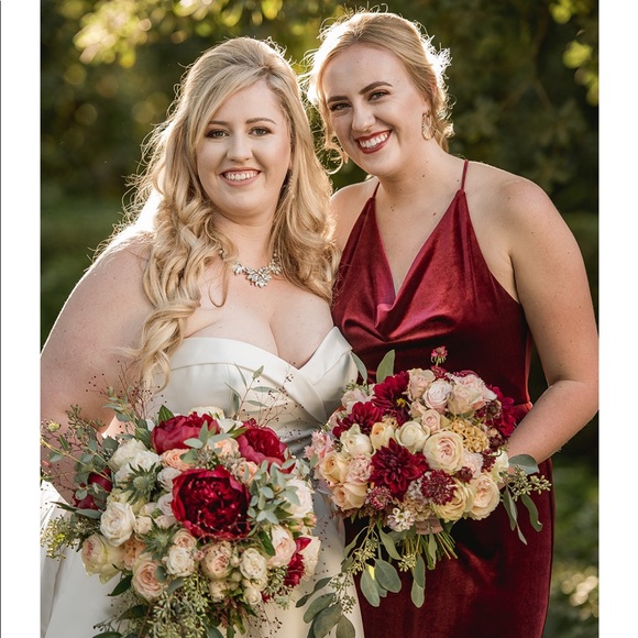 Jenny Yoo Berry Sullivan dress size:12 (velvet) - Picture 11 of 11